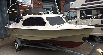 New and second hand boat trailers