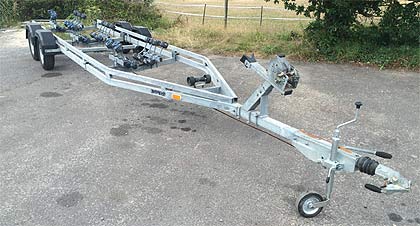 All types and sizes of trailers